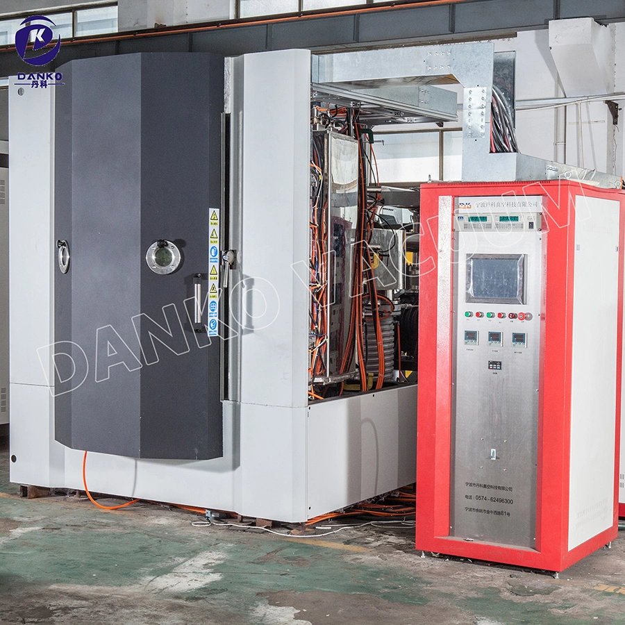 PVD Titanium Chromium Nitride Gold Rosegold Black Plasma Coating Machine