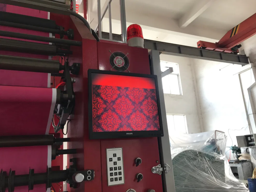 High Speed Six Color Flexo Printing Machine for Oven Fabric