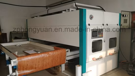 Máquina de sublimação de grãos de madeira para impressão por transferência térmica de revestimento em pó Hongyuan com forno de cura de revestimento em pó